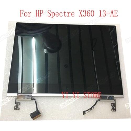 13.3" LCD Touch screen Digitizer Assembly For HP Spectre X360 13-ae 13-ae series full upper parts of laptop FHD 1920*1080