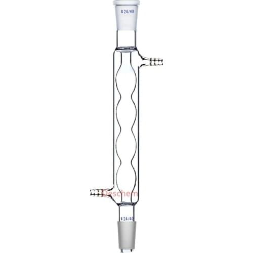 24/40,200mm,Glass Allihn condenser,Lab Ball shapem Heat Exchanger