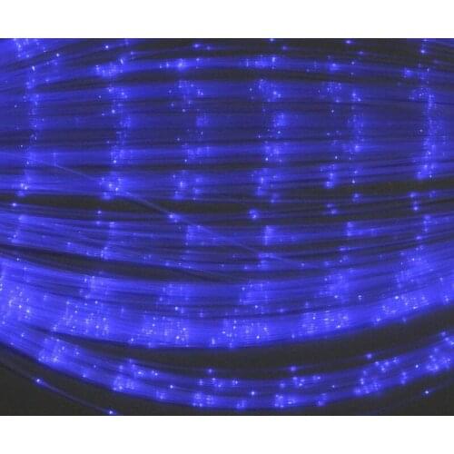 400pcs 0.75mm(Dia.) Length 3m PMMA plastic fiber optic cable Strands F/light engine flash point Sparkle LED side Pointed DIY SKY