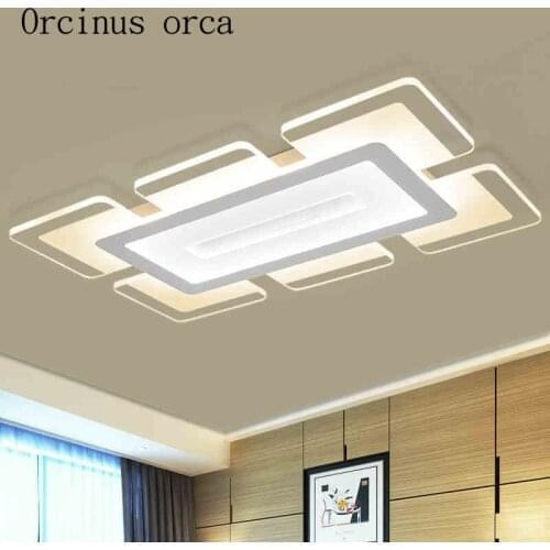 Free shipping Sky city lamps with rectangular and square living room lights acrylic creative bedroom lamps 110v-220v