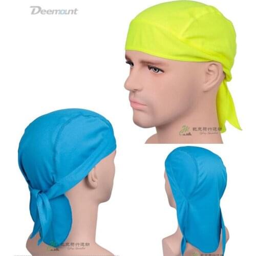 Bike Cycling Cap Outdoor Quick Dry Pure Sport cap Hat Headscarf Headband Summer Men Running Riding Bandana Ciclismo Pirate Hat