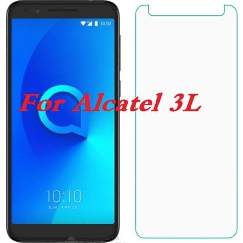 For Alcatel 3 5052D 5052Y Tempered Glass 9H 2.5D Premium Screen Protector Film For Alcatel 3L 5034D 5.5"