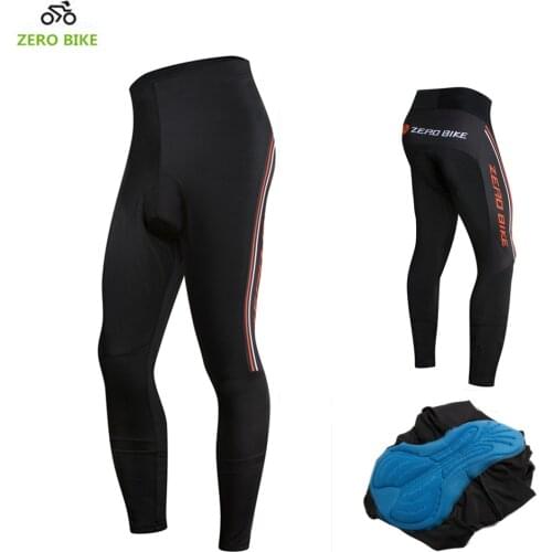 Hot Sale ZERO BIKE Spring/Autumn Mens Cycling Pants Outdoor Sports Clothing Professional Tight Bike Trousers M-XXL