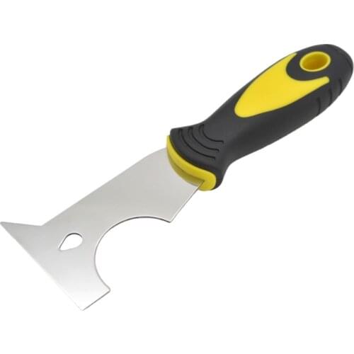 Stainless Steel Paint Putty Scraper 9 in 1 Tool Spackle Knife Caulk Removal Tool Painters Tool for Wood Wallpaper Scraper