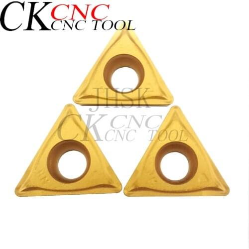 10pcs TCMT16T308 HM ZM6020 Carbide inserts CNC External wood turning tool lathe cutter Blade TCMT for steel