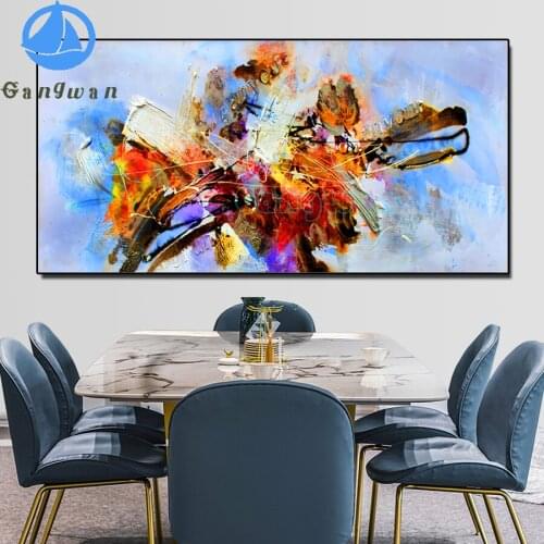 Color block Diy 5D round Diamond Painting Cross stitch Full Drill Square Embroidery Diamond Mosaic abstract painting Home Decor