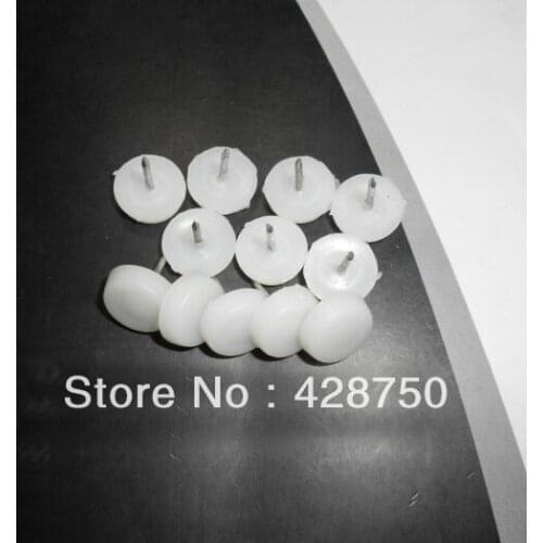 20mm Nylon Furniture Chair Nail Feet Glides Feet Bottom Protect