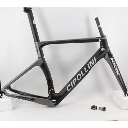 New gray 700C Racing Road bike glossy matt 3K full carbon fibre bicycle frame carbon fork+seatpost+clamp+headsets Free shipping