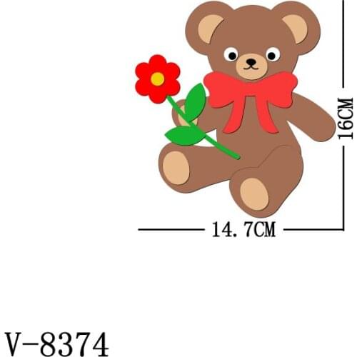 New Panda Cutting Dies Scrapbooking /Multiple Sizes /V-8374