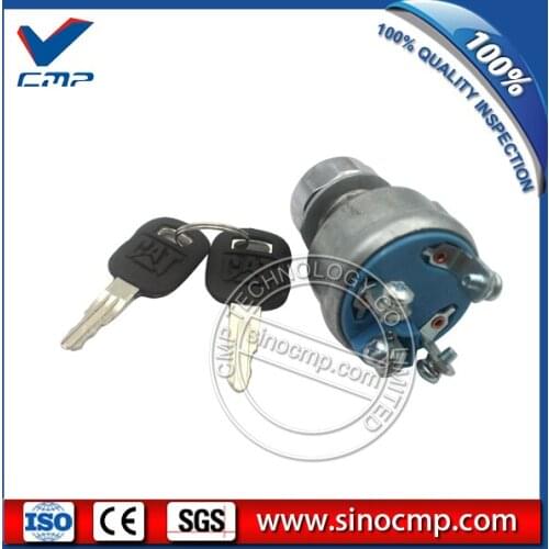 SINOCMP 320C Excavator 9G-7641 9G7641 Ignition Switch with 2 keys, 4 lines