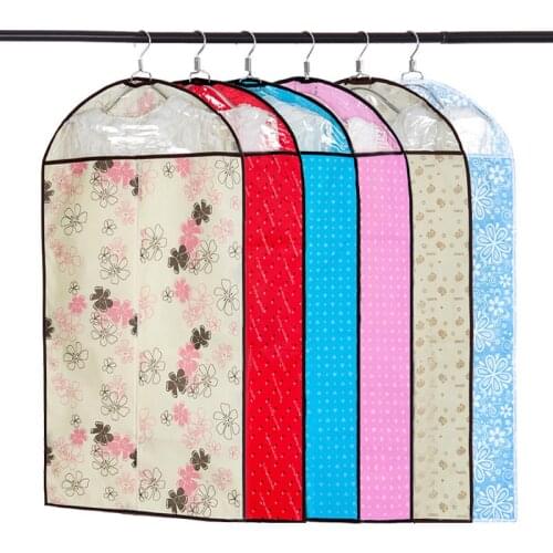 Hanging Garment Bag Moth-proof Clothing Covers Dust Proof Cover Storage Bag Clothes Suit Coat Dress Jacket Protector