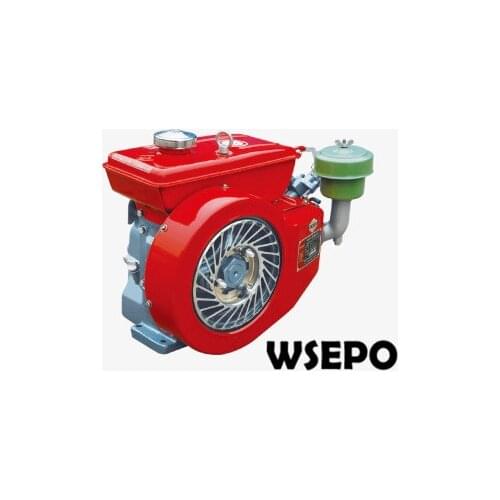 Factory Direct Supply! WSE-175F 5hp Horizontal Single Cylinder Air Cooled 4-stroke Small Diesel Engine for Boat/Generator/Pump