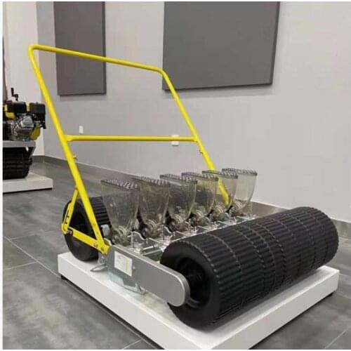 Hand seeder 7 lines Vegetable carrots spinach rape carrot ginseng spinach cabbage spinach wheel machine seed plant tool