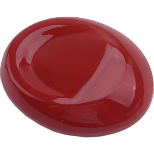 Gear Shift Lever Knob Head Decor Cover Trim Car Red ABS Fit For Chevrolet Camaro 2017 2018 2019 2020