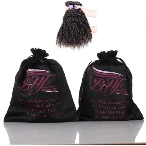 Silk bags Jewelry Satin Bag Product Packaging Pouches Custom Logo Drawstring Bags Wholesale