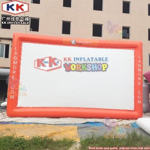 KK Custom Inflatable Movie Screen Outdoor Inflatable Cinema Projection Screen Inflatable Movie Screen