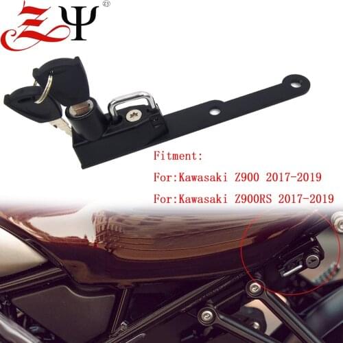 Motorcycle Helmet Lock Anti-Theft For Kawasaki Z900 Z900RS Z 900 RS Cafe 2017 2018 2019