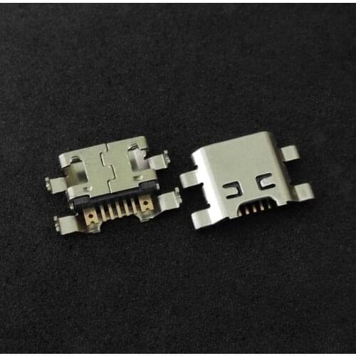 100/200pcs Micro mini USB Charger Charging Port For LG K10 K420 K428 k10 2017 X400 K121 M250 jack socket Connector Dock plug