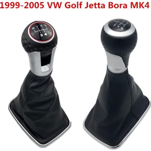 12mm Gear Shift Knob Gaitor Boot Cover Collar For Volkswagen VW Golf 4 MK4 GTI R32 Bora Jetta 1999 2000 2001 2002 2003 2004 2005