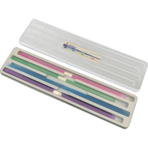 60pcs/box 4mm Width Polishing Contouring Stick Strips Kit 4 Colors