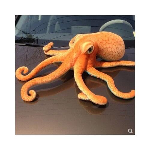 80cm/55CM Simulated octopus Stuffed Plush Toy lifelike Animal Sea soft toys for Children baby birthday gift