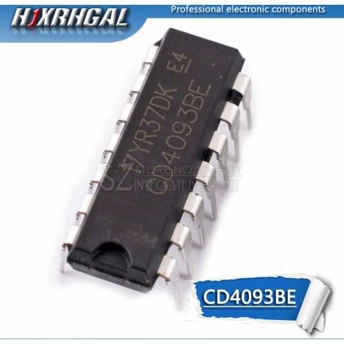 1pcs CD4093BE DIP14 CD4093 DIP 4093
