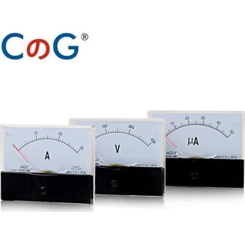CG 44C2 Voltmeter 1V 2V 3V 5V 10V 15V 20V 30V 50V 75V 100V 150V 200V 250V 300V 500V DC Measuring range Analog Voltage Meter