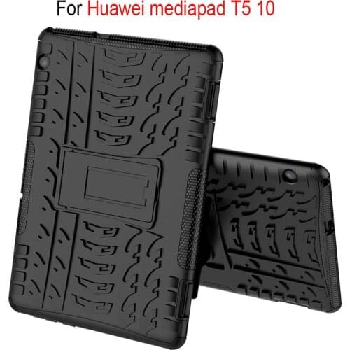 Case For Huawei MediaPad T5 10'' Heavy Shockproof Rugged Case for Huawei T5 10 AGS2-W09/L09/L03/W19 Duty 2 in1 Hybrid cover