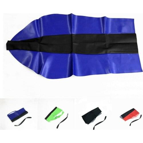 Motorcycle PU Leather Seat Cover Waterproof Guard For KL250 KLX 250 300 KLX400 Dirt Bike Off-road Cruiser