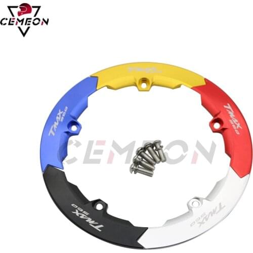 For Yamaha TMAX560 T-MAX 560 tmax TECH MAX 2019-2021 19 20 21 Motorcycle modified rear gear cover pulley decorative cover