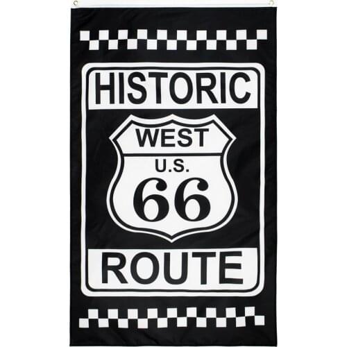 90x150 cm west us route 66 Flag