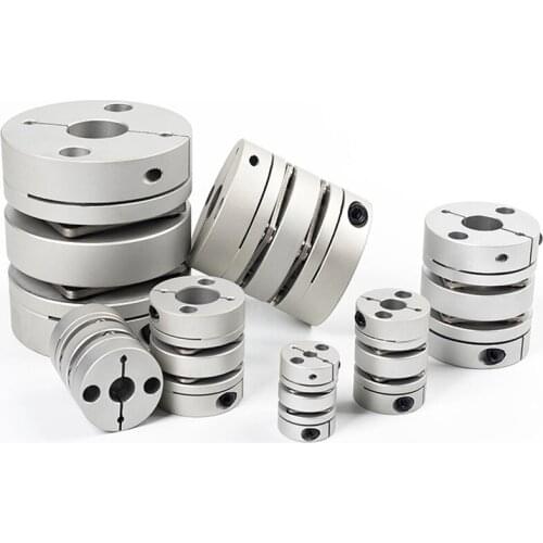 4pcs CNC D20 L28 D26 L35 Motor Encoder Computer Aluminum Alloy Double Diaphragm Coupling Elastic Joint Connector 5 to 8 10Mm