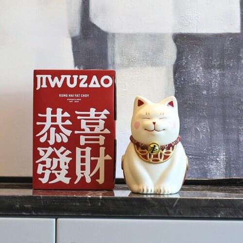 Plutus cat furnishing articles The cashier furnishing articles Cute cat furnishing articles living room decoration decor