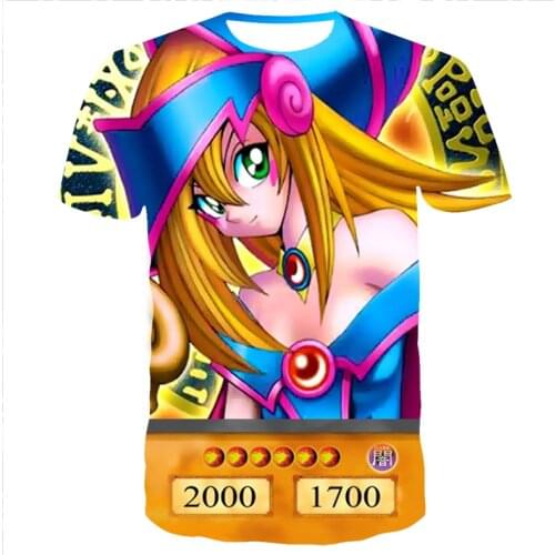 Cool High Quality T-shirt Men Women Hot 3d Print Yu-Gi-Oh Tshirt Super Leisure Harajuku Short-sleeved T Shirt