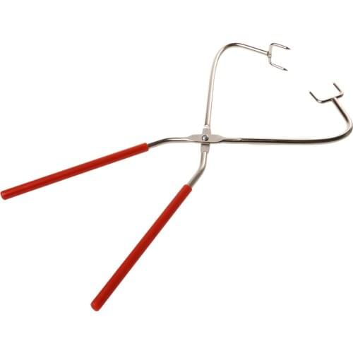 Metal Pottery Tools Dipping Tongs For Colour Glaze Finishing Polymer Clay Ceramics Craft Sculpting, Moulding & Glazing Supplies