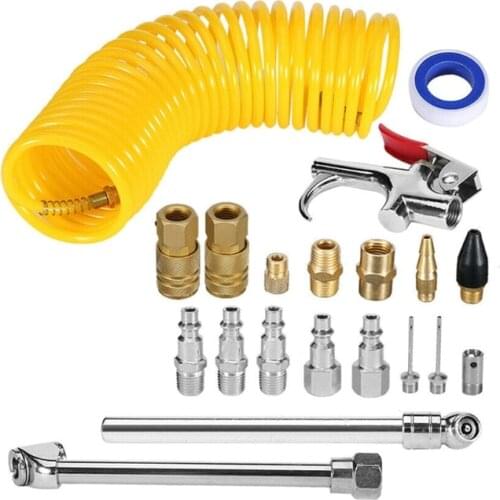 20 pcs air compressor accessories kit contains various useful air compressor accessories