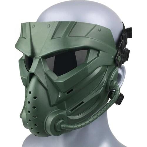 New Cool Motorcycle Face Mask With Goggles Detachable Modular Goggles Mask For Vintage Open Face Motorcycle Helmet Moto Casco