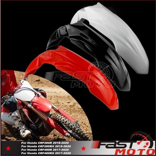 Motocross Dirt Bike Enduro Redmoto Front Fender For Honda CRF250R CRF250RX CRF450R CRF450RX 2017-2020 Front Fairing Mudguard