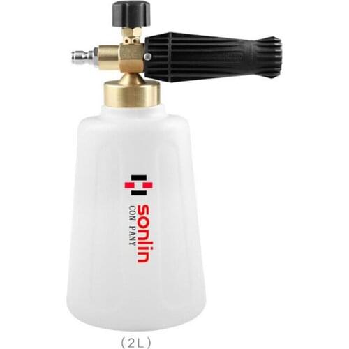 2L Snow Foam Lance Washer Car Clean Wash Gun Soap Pressure Washer Bottle Sprayer 5000PSI