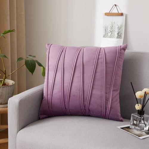 Nordic Light Luxury Bedding Pattern Cushion Pillow, High-Quality Cushion Cover, For Living Room Office Car