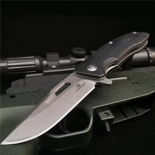 7.87 Inch D2 Folding Knife, Pocket Knife, Camping Hunting Knife, Outdoor Tool, Sharp and Durable, Quality Assurance