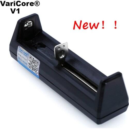 VariCore V1 Smart battery Charger Portable Small for 26650 21700 18650 26650 18500 16340 14500 18350 3.7V lithium batteries