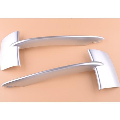 1 Pair 51117303113 Car Front Left & Right Bumper Grille Trim Molding 51117303114 Fit For BMW X5 F15 2014 2015 2016 2017