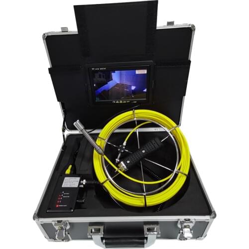 6 LED 17mm HD 720P Endoscope System 20m 30m 40m 50m Flexible Hard Wire/Cable for Sewer Pumbing Pipe Inspection Camera Borescope