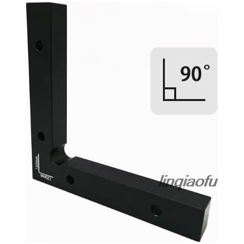 Aluminum alloy positioning L block, woodworking imposition fixed fixture square