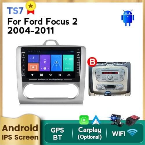 MEKEDE 8" IPS HD Android Car Radio Multimedia Player Navigation GPS For ford focus 2 3 Mk2/Mk3 hatchback 2 din NO DVD