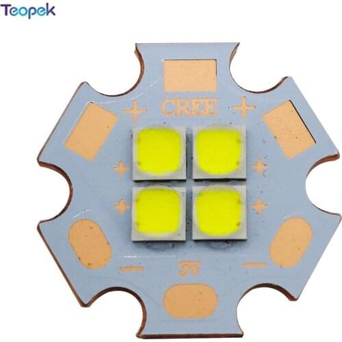 Cree XPL XP-L 4 Chips 36W LED Emitter instead of XHP70 SST-90 3V/6V/12V Cool White Warm White LED with 20MM Cooper PCB