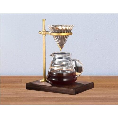 Coffee Filter Holder Zingana Base Adjustable Coffee Filter Brewing Stand Coffee Dripper Stand Holder Rack Cafe Accessory