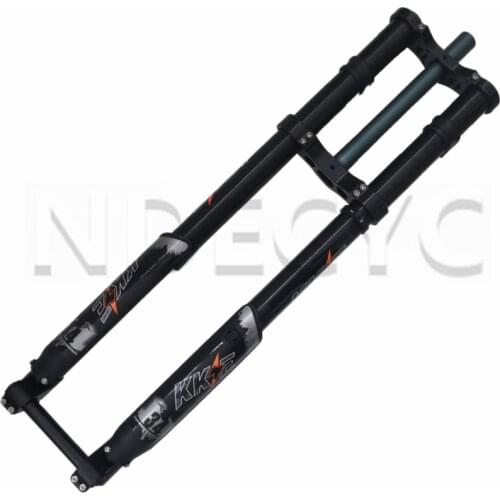 KKE Disc Brake Air Suspension 110mm/150mm Electric Bicycle Downhill Forks with KKE 220mm Rear Shock