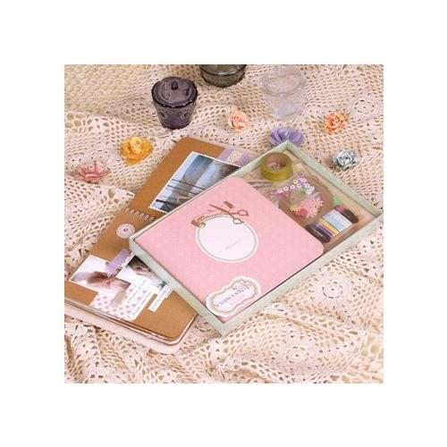 DIY Scrapbooking Set Child Handmade Photo Hot Album DIY Photo Album Material Clipbook Kit Set SCE